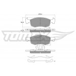 TOMEX Brakes Bremsbelagsatz, Scheibenbremse